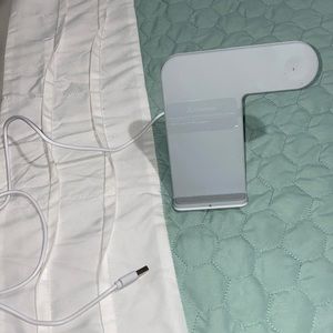 iPhone and Apple Watch stand